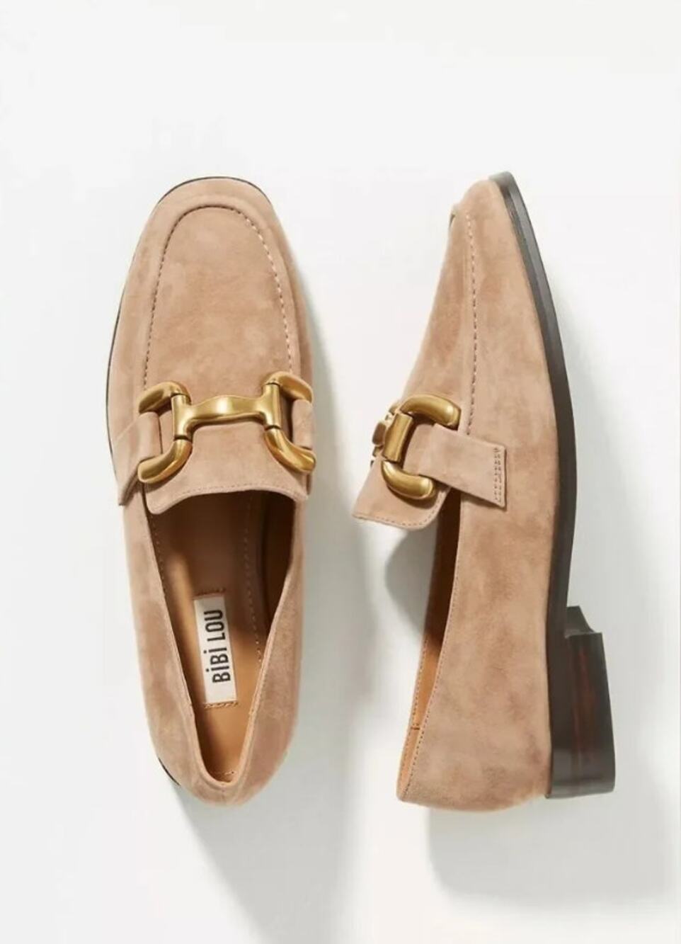 BiBi Lou Zagreb Beige Suede Horsebit Loafers Quiet Luxury Old Money Preppy Chic